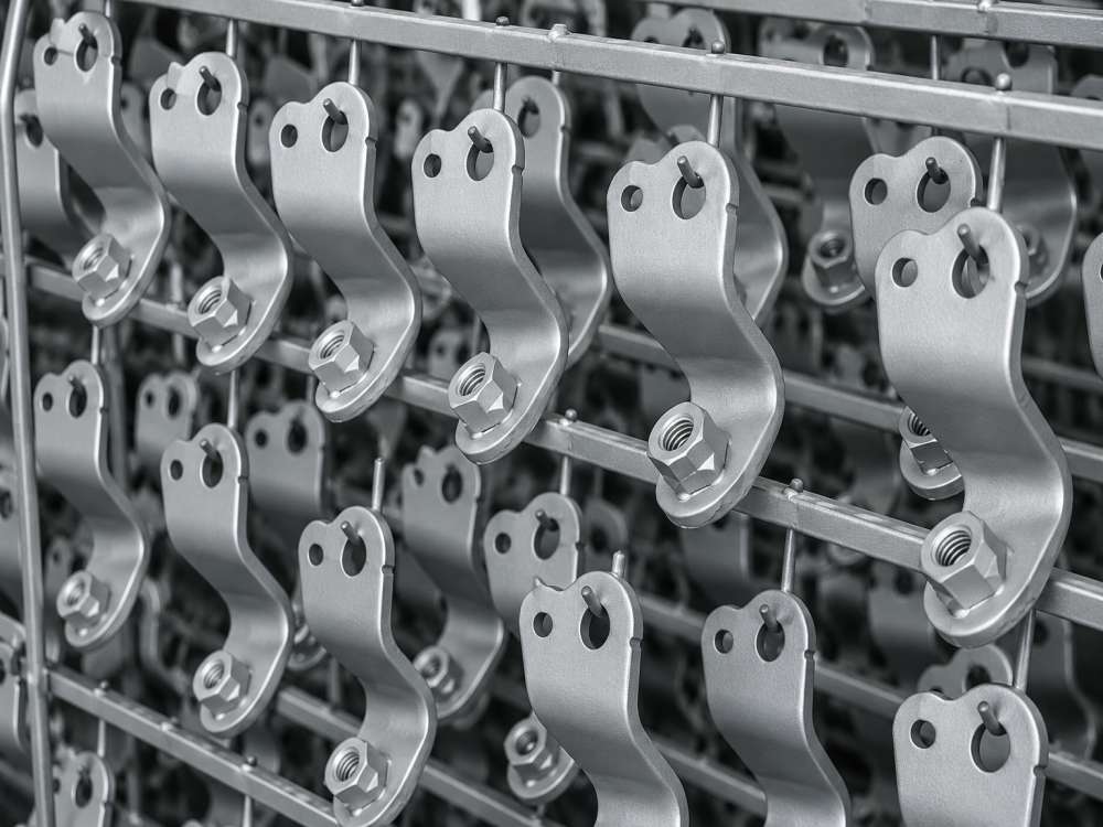 Rack Dip-Spin Coating
